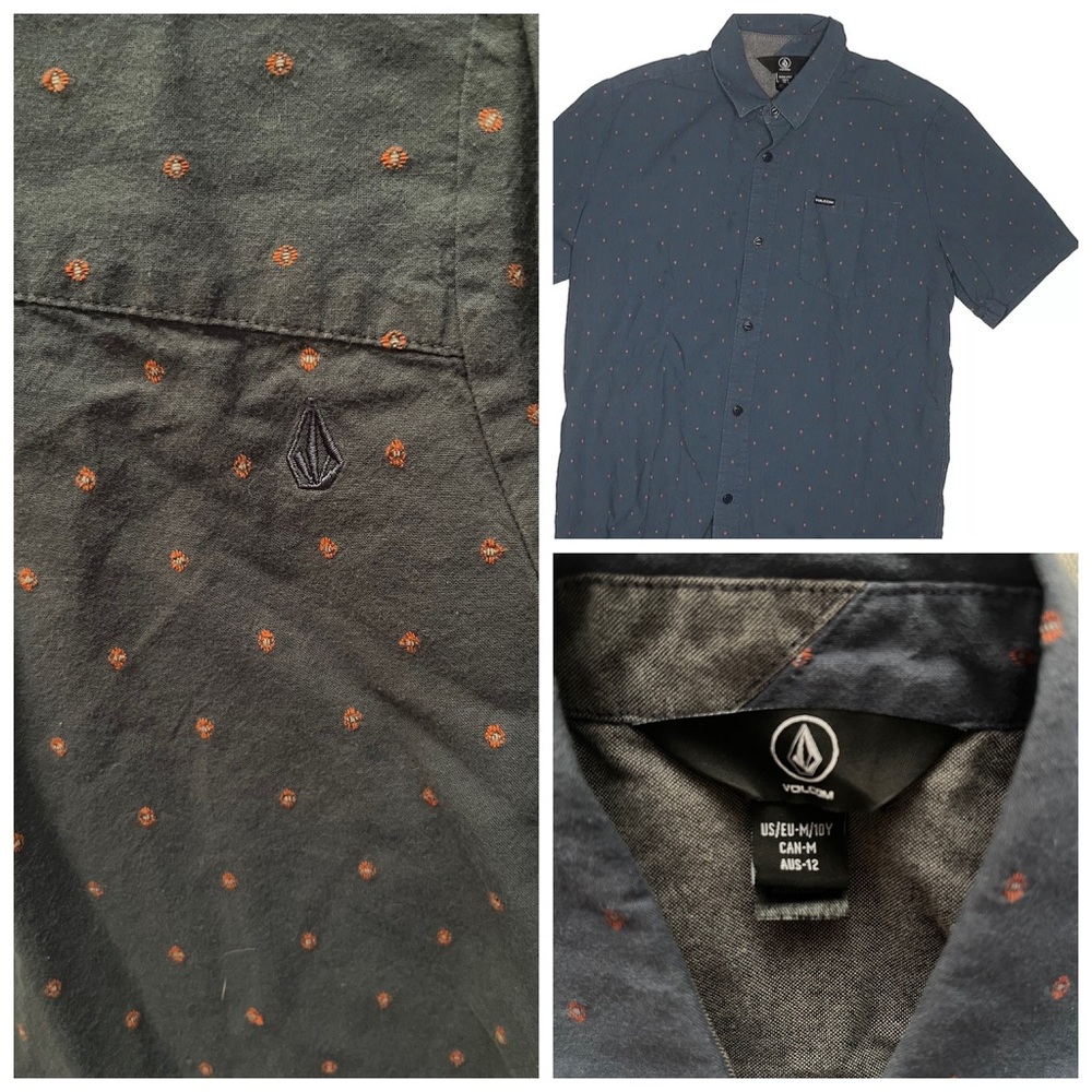 Volcom shirt Modern Fit short Sleeve Button Down.